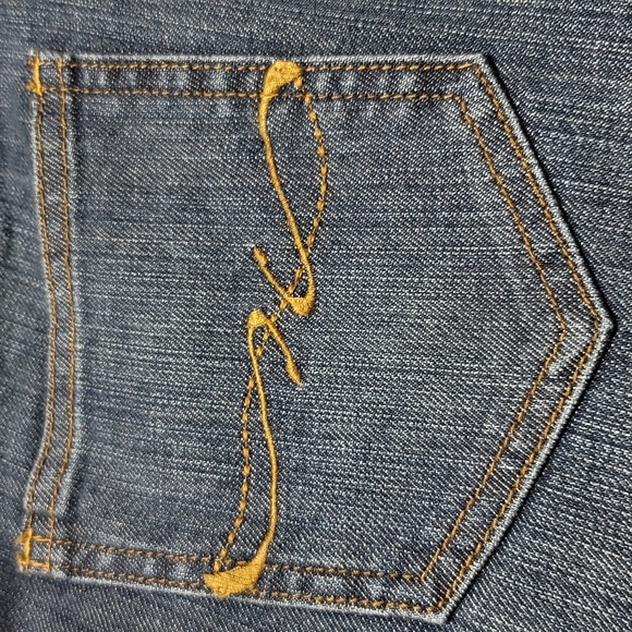 Vintage Rare Tommy Jeans Casual Retro Y2K Streetwear Low Rise Boot Cut Denim 4R - Picture 6 of 12